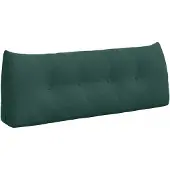 vidaXL Rugkussen Donkergroen 120 x 50 x 24 cm Fluweel