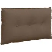 vidaXL Rugkussen Bruin 200 x 19 x 50 cm Stof