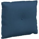 vidaXL Rugkussen Blauw 200 x 19 x 50 cm Stof