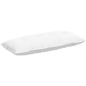 vidaXL Rugkussen Wit 200 x 19 x 50 cm Stof