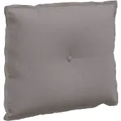 vidaXL Rugkussen Taupe Stof