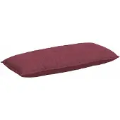 vidaXL Rugkussen Wijnrood 200 x 19 x 50 cm Stof