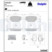 Delphi LP5093EV Remblokken