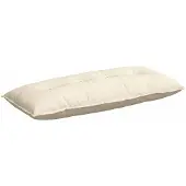 vidaXL Rugkussen Crèmekleurig 120 x 50 x 19 cm Corduroy stof