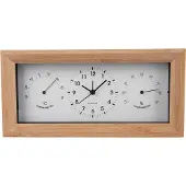 Karlsson Wekker Neat Bamboo Rectangle White