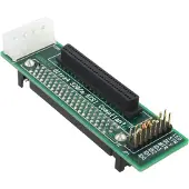 InLine SCSI-SCA U320 adapter, 80-pin female naar 68-pin mini Sub D female