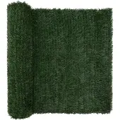 vidaXL Kunststof Omheining Donkergroen 1,5 x 3 m PVC en Staal