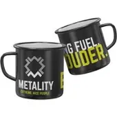 Metality Mok - Emaille Becher - voor Geen - standaard | Maat Standard