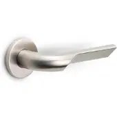 Formani Rivio by Gensler GL100-G deurkruk geveerd op rozet - mat RVS