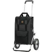 Andersen Shopper Trolley 'Royal' grijs gemêleerd / zwart