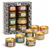 WDMT Geurkaars in blik – luxe sfeerverlichting – aromatherapie kaars – lange