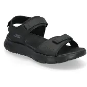 SKECHERS Heren Go Walk Flex Sandalen Zwart