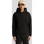 Lyle & Scott Logo Brushback Pullover Hoodie