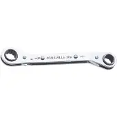 Stahlwille 41552428 26A 3/8 X 7/16 RATSCHENRINGSCHLUESSEL Dubbele ringsleutelratelset Sleutelbreedte (inch) 3/8 - 7/16