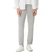 Brax chino grijs katoen normale fit