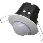 Wallair 1SPSP020 Bewegingsmelder (plafond) Inbouw (in muur of meubel), Klikkend 360 ° Relais Wit IP20