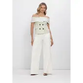 Copenhagen Muse Dames Blazers Cmivanna-waistcoat - Groen - Maat S