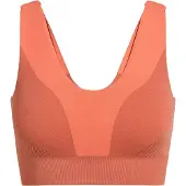Falke CORE Seamless Medium Support voor laag activiteitsniveau functioneel sportbeha dames oranje - maat S