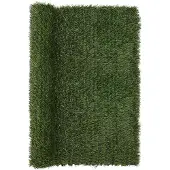 vidaXL Kunststof Omheining Lichtgroen 1,5 x 3 m PVC en Staal