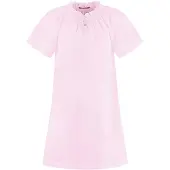 Hanssop Meisjes Nachthemd Pink met smock details en Dots -128