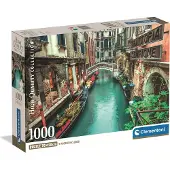 Clementoni - Puzzel - 1000 Stukjes - Venetië Kanaal - Puzzel Voor Volwassenen - High Quality Collection