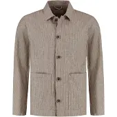Dstrezzed Tussenjas 'Nix Pinstripe' beige / lichtbruin