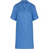 Triumph Nachthemd ' Red Label Amourette Jacquard ' blauw