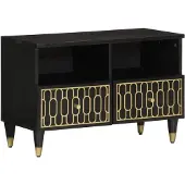vidaXL Tv-meubel 70x33x46 cm massief mangohout