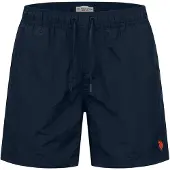 U.S. POLO ASSN. Zwemshorts navy / rood