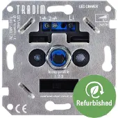 Tradim 230V universele led muurdimmer instelbaar 3-150W voor dimbare led verlichting | 2485H - REFURB