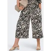 ONLY Carmakoma Carelite Cropped Fit Culotte Broek Dames Dubh 44