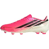 Adidas Voetbalschoen 'F50 Hyperfast League' crème / donkerroze / zwart