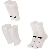 Xtreme Scheenbeschermer met sleeve + Gripsokken + Voetloze sokken + Stay Guard - Voetbal