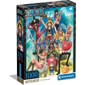 Clementoni - Puzzel - 1000 stukjes - One Piece - Anime - High Quality Series