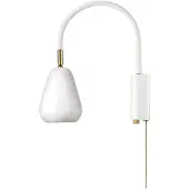 Nuura Aps Wandlampe , Anoli, dimbare, Wit, Woonkamer, Metaal, Modern