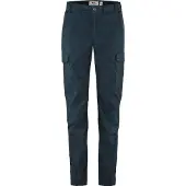 Fjall Raven - Dames wandel- en bergkleding - Stina Trousers W Dark Navy voor Dames van Gerecycled Polyester - Maat 42 EU - Marine blauw