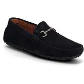 Dune London Mocassins navy
