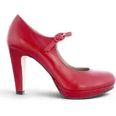 Noë Shoes Nabla Pump Strap Cherry