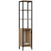 Emob Stijlvol Woody Fashion Badkamermeubel | Anthracite Oak