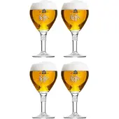 Leffe Bierglazen 250 ml - 4 Stuks