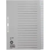 Leitz Blanco Tabbladen A4+ Grijs 20 tabs Karton 3 Gaten 60960085