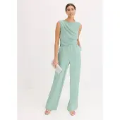 Bonprix Jumpsuit van glanzend satijn 40