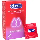 Durex Lust en liefde Condoms Zeer sensitief extra vocht 10 Stk.