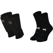 Xtreme Scheenbeschermer met sleeve + Gripsokken + Stayguard - Voetbal