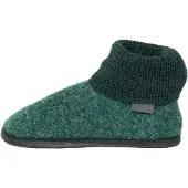 Gottstein Huisschoenen 'Wool Venture High' donkergroen