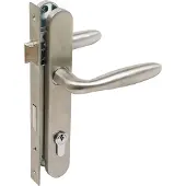 Wovar Inbouw Cilinderslot RVS Complete Set Ovaal | Per Set
