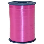 Globos Nordic krullende lint, 250 meter x 10 mm, felroze