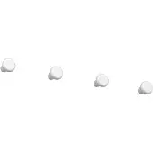 Essem Design Classic haak klein 4-pack Wit