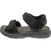 Josef seibel Sandalen 'Sandale Herren 16801TE261 100 Echtleder in schwarz' zwart