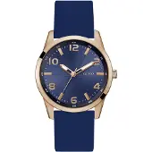 GUESS Analoog horloge ' MONTE ' blauw / goud